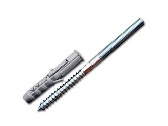 Śruba dwugwintowa M10x120 wraz z kołkiem 12x80